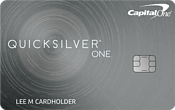 Capital One QuicksilverOne Cash Rewards Credit Card